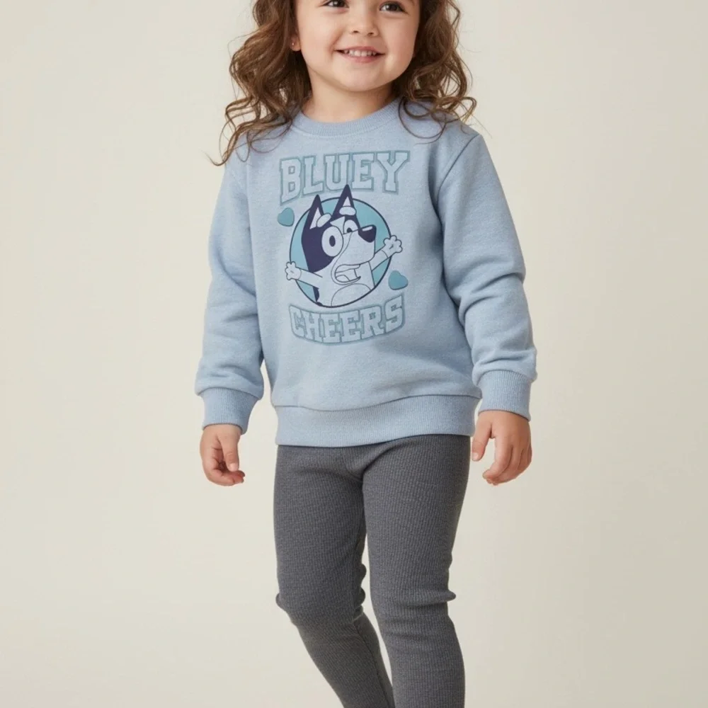 Bluey Toddler 2-Piece Outfit Set Sweatshirt & Leggings Size‎ 2T